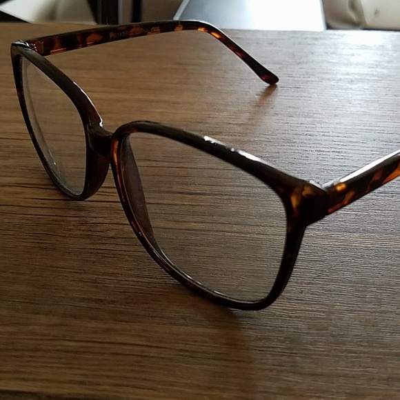 Rectangular clear reader frames glasses - Picture 4 of 5